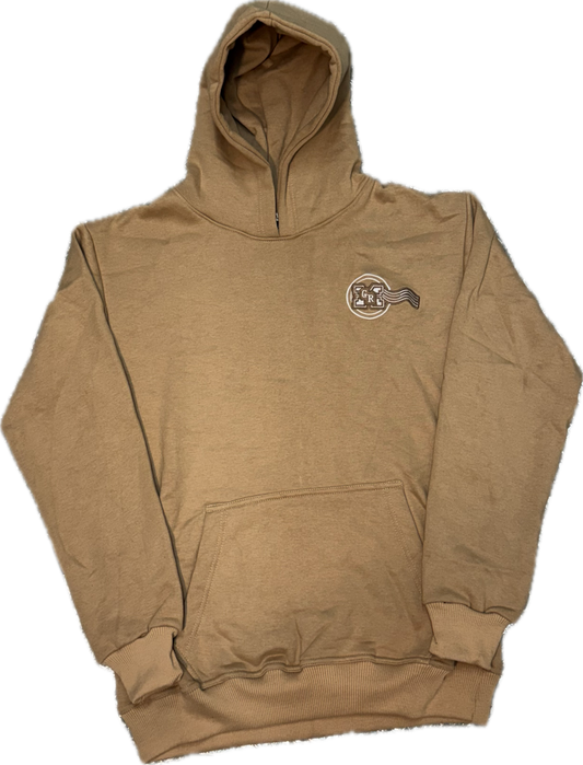 GRM tan hoodie