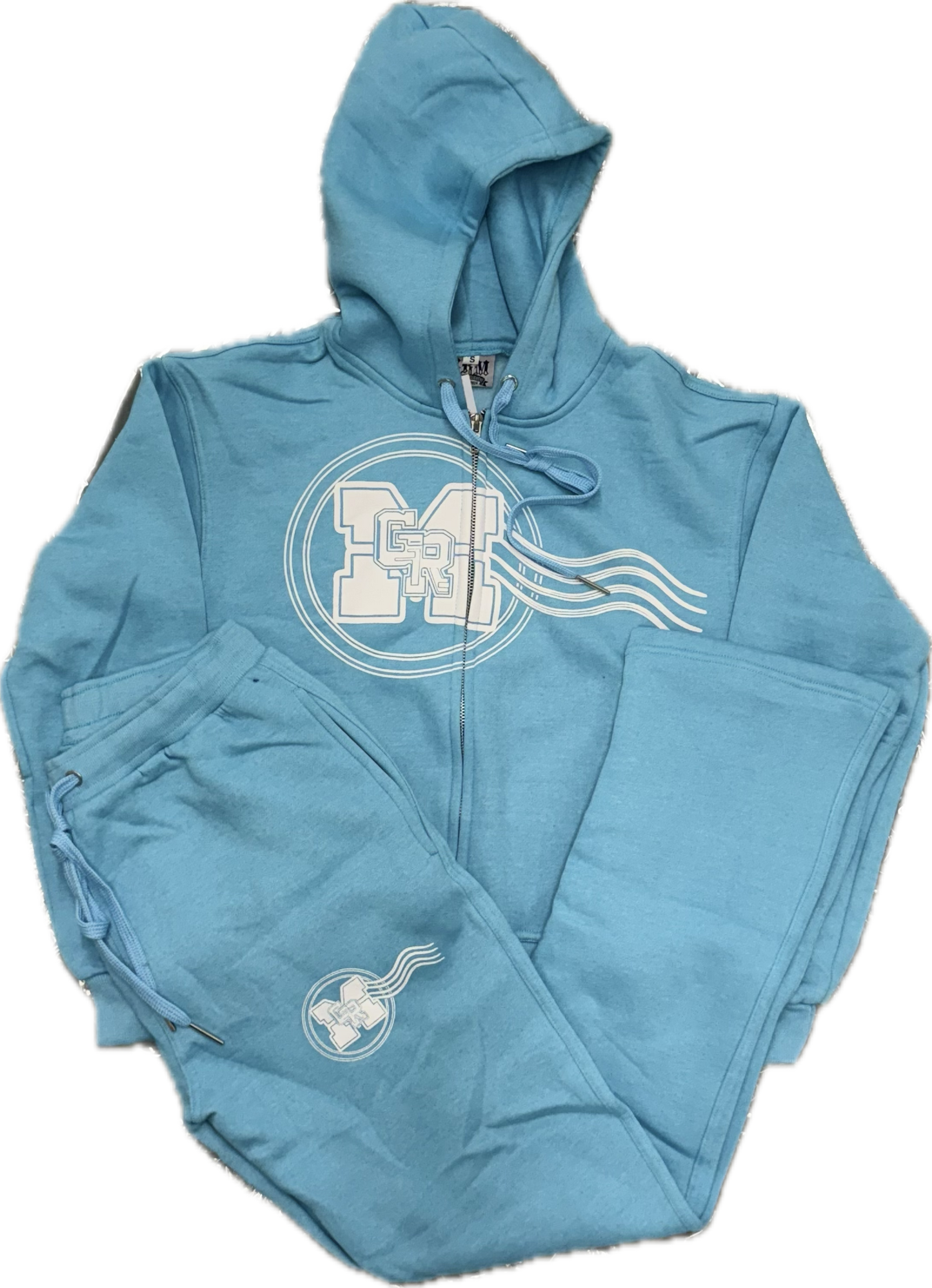 GRM Women's Light Blue Jogging Suit